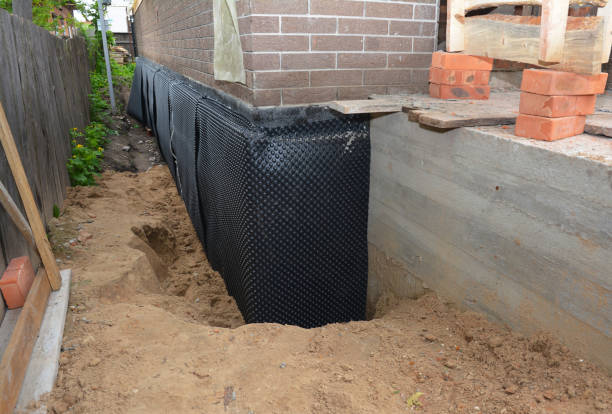 Expert waterproofing evaluation at a North Royalton, OH property